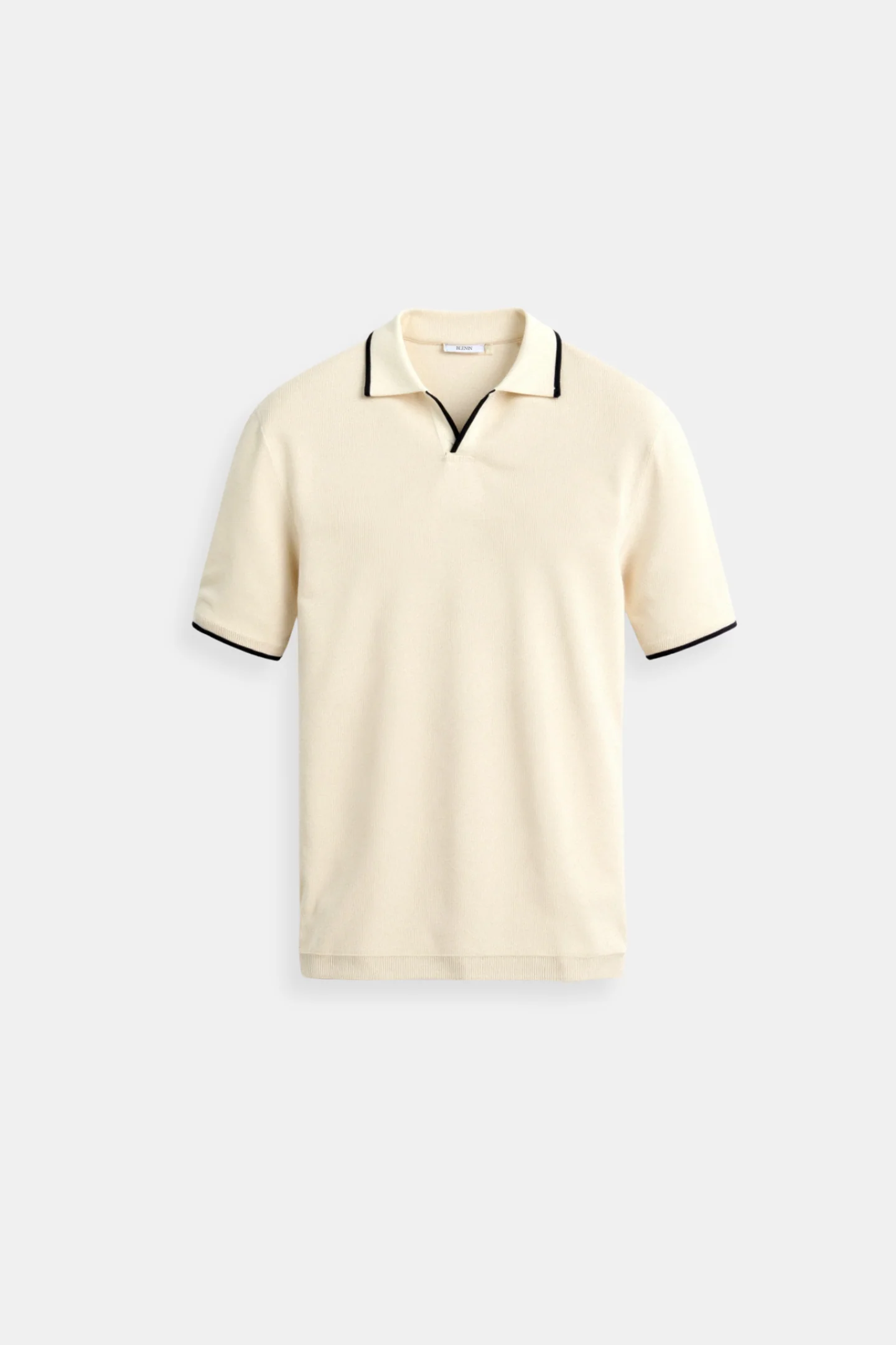 Herren Poloshirt mit Kontrastdetails – Elegant & Modern - Image 2