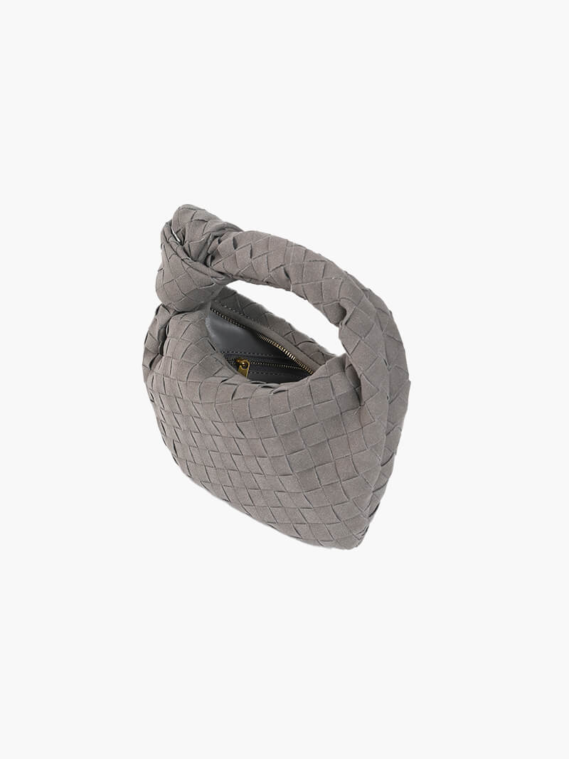 Ilyse | Geflochtene Mini-Tasche aus Wildleder - Image 12