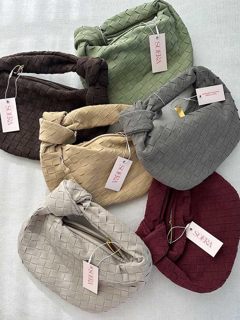 Ilyse | Geflochtene Mini-Tasche aus Wildleder - Image 14