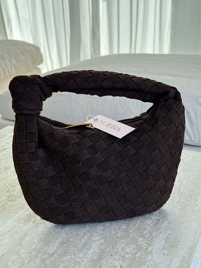 Ilyse | Geflochtene Mini-Tasche aus Wildleder - Image 18