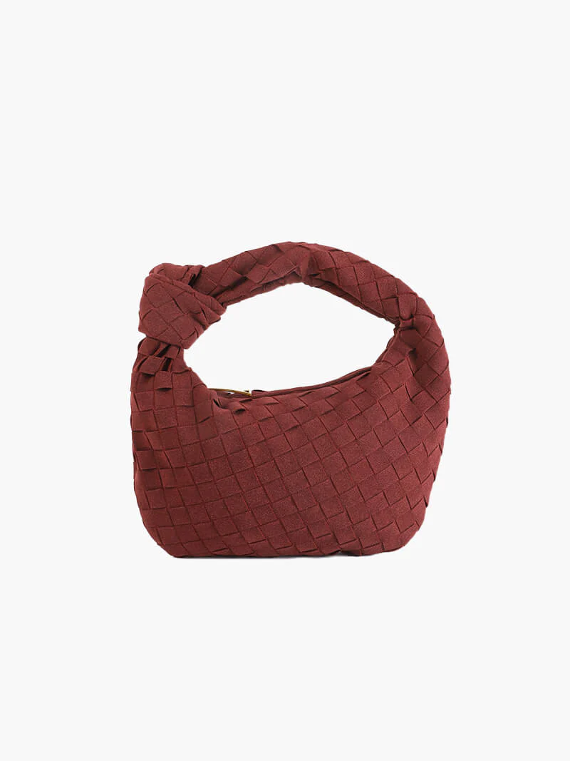 Ilyse | Geflochtene Mini-Tasche aus Wildleder - Image 3
