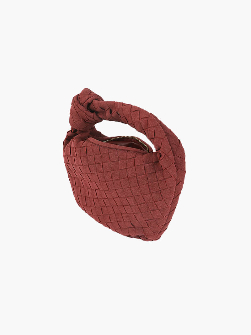 Ilyse | Geflochtene Mini-Tasche aus Wildleder - Image 4