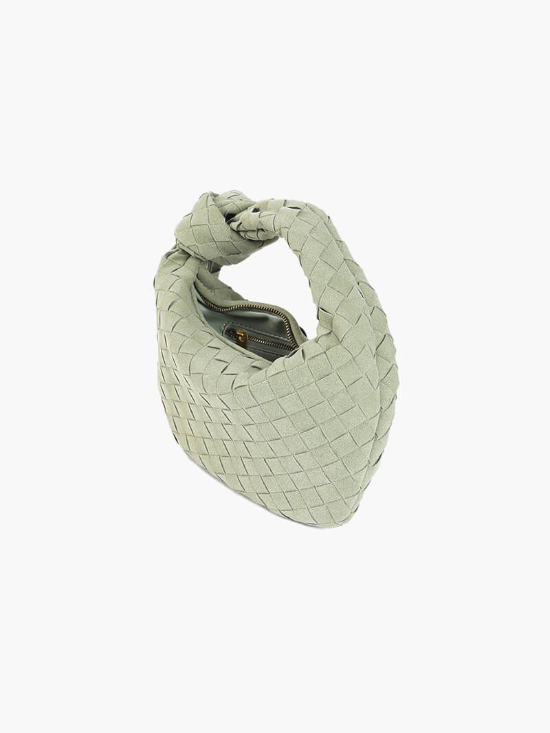 Ilyse | Geflochtene Mini-Tasche aus Wildleder - Image 8