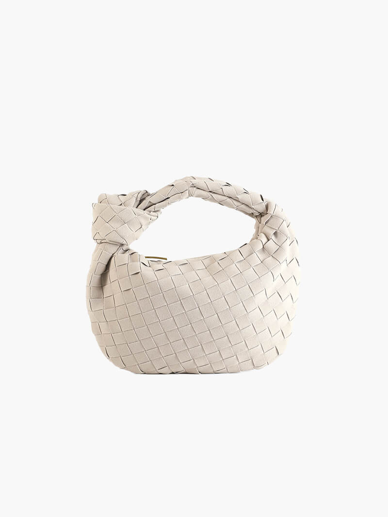 Ilyse | Geflochtene Mini-Tasche aus Wildleder - Image 9
