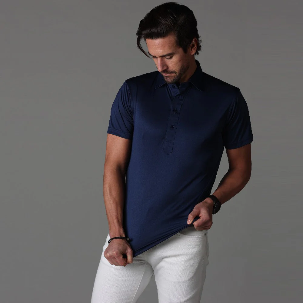 Jack | Schöne Leistungen Stretch Slim Fit Kurzarm Poloshirt - Image 10