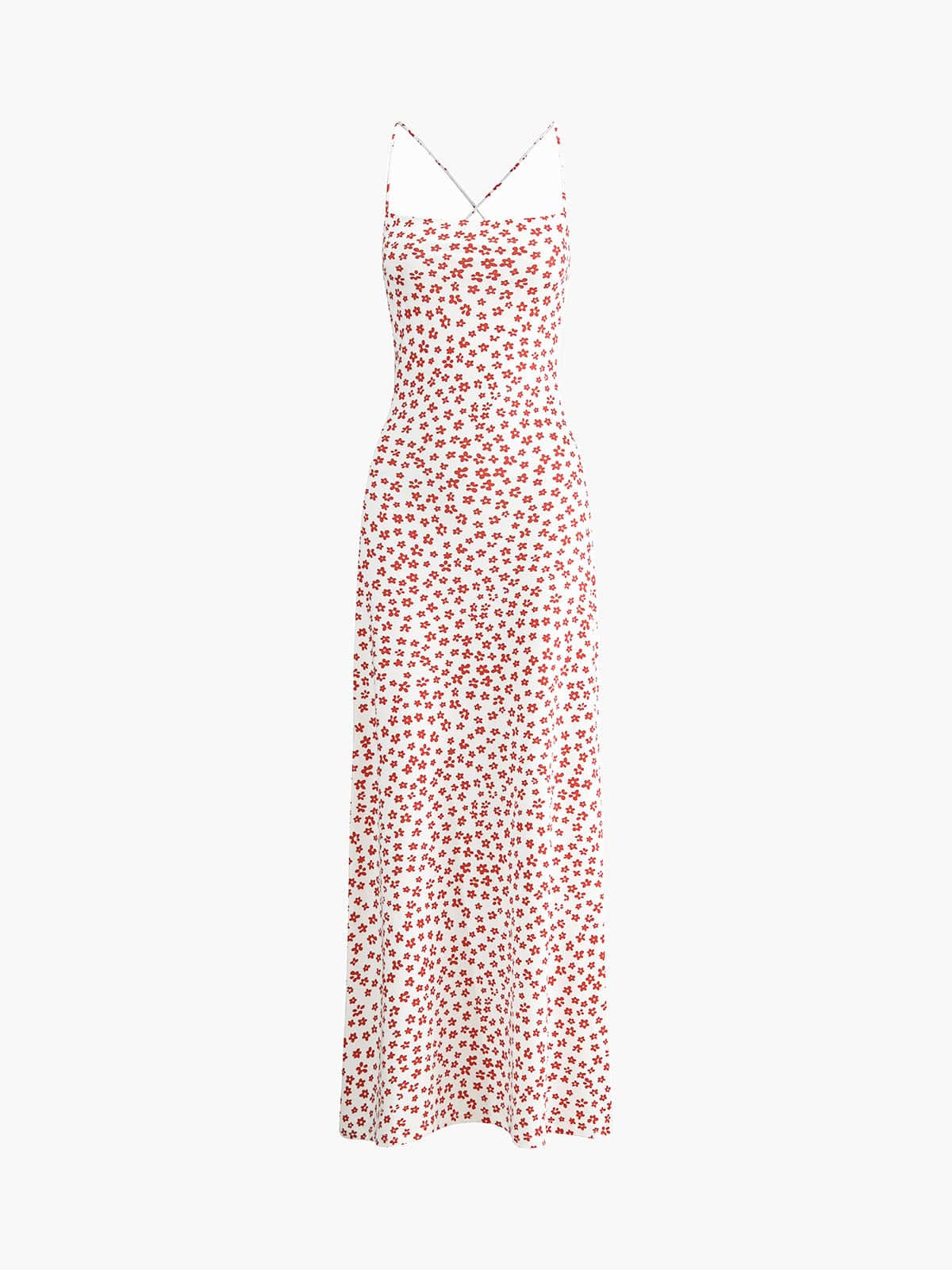 Johanna | Romantisches Blumenkleid mit Spaghettiträgern – Zeitlose Schönheit & Komfort - Image 2