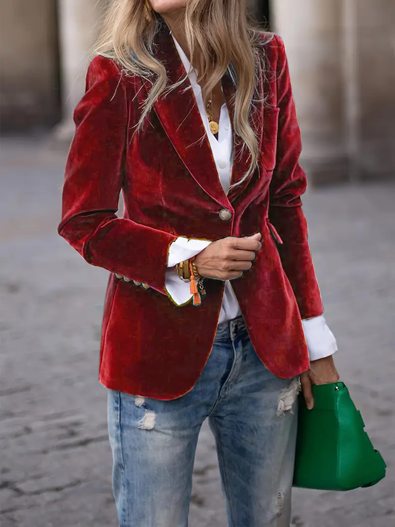 JULISSA | ELEGANTER VELVET BLAZER - Image 16