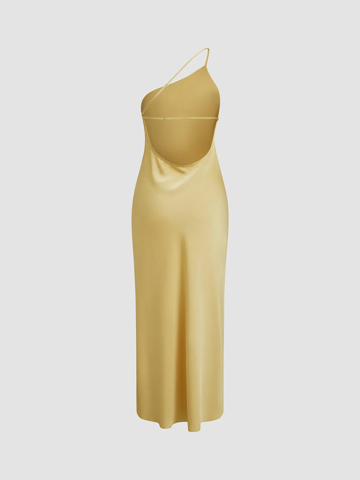 Katharina | Elegantes Rückenfreies Satin-Kleid für Hochzeit und Fest - Image 5