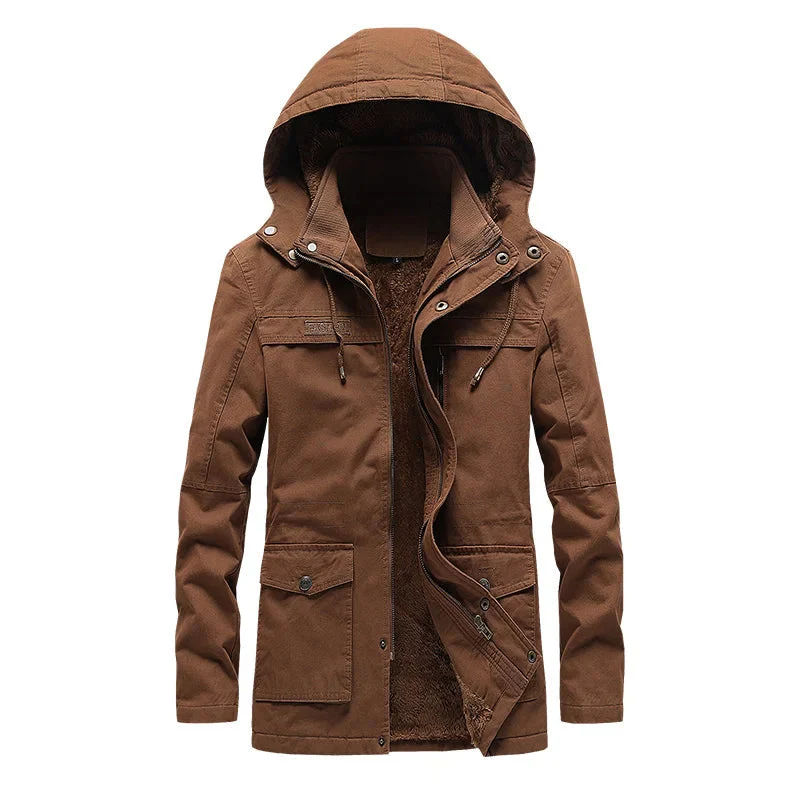 Lässige Baumwoll-Winterjacke - Image 2