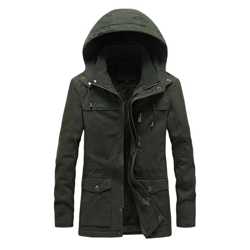 Lässige Baumwoll-Winterjacke - Image 4