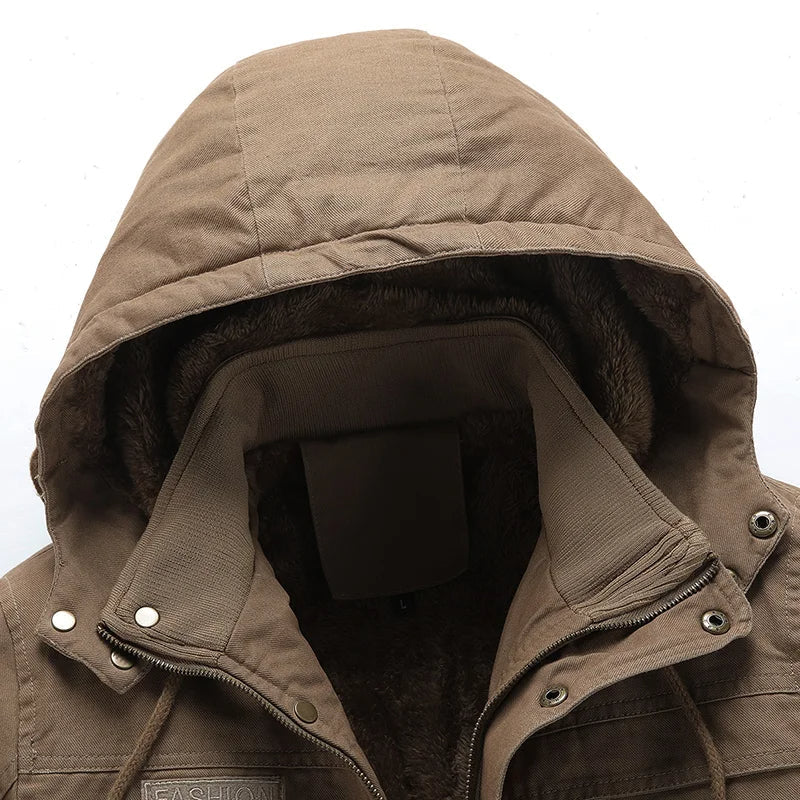 Lässige Baumwoll-Winterjacke - Image 7