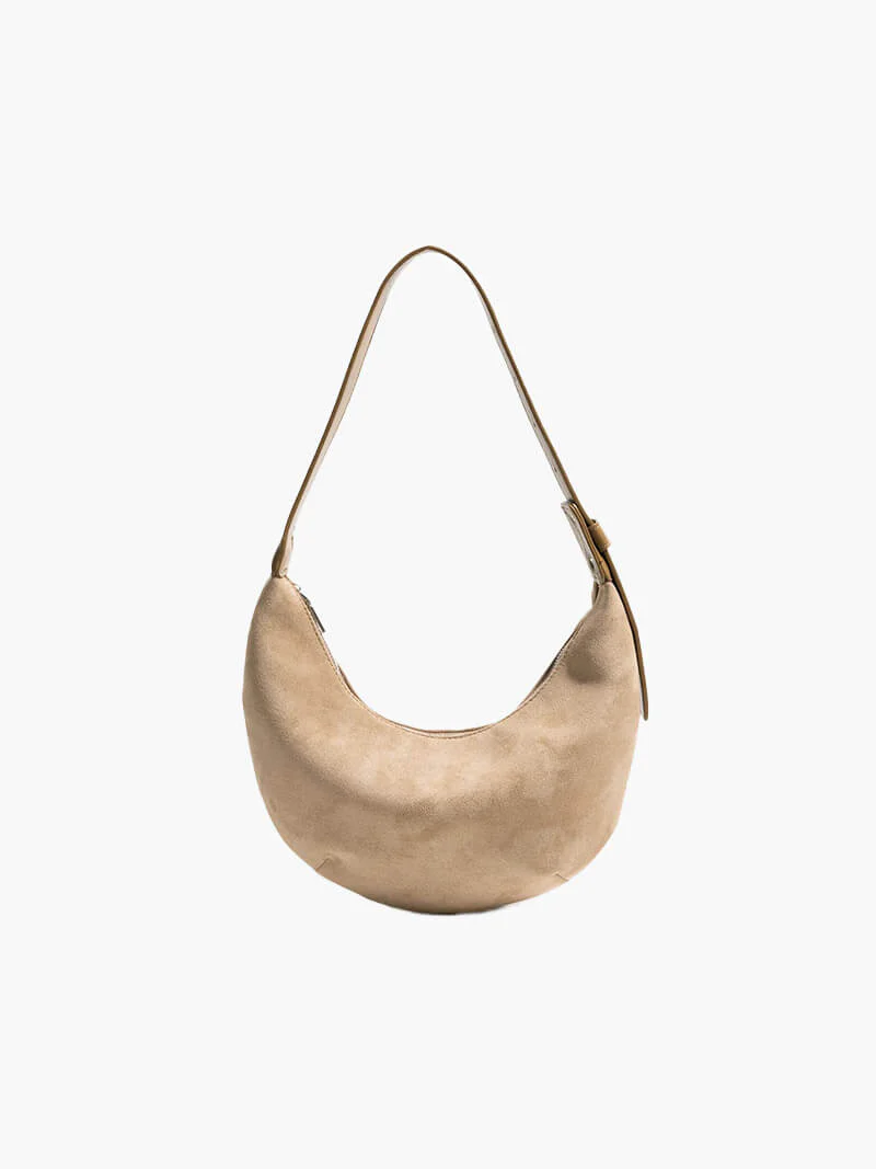 Lene | Halbmonden-Tasche aus Wildleder - Image 3