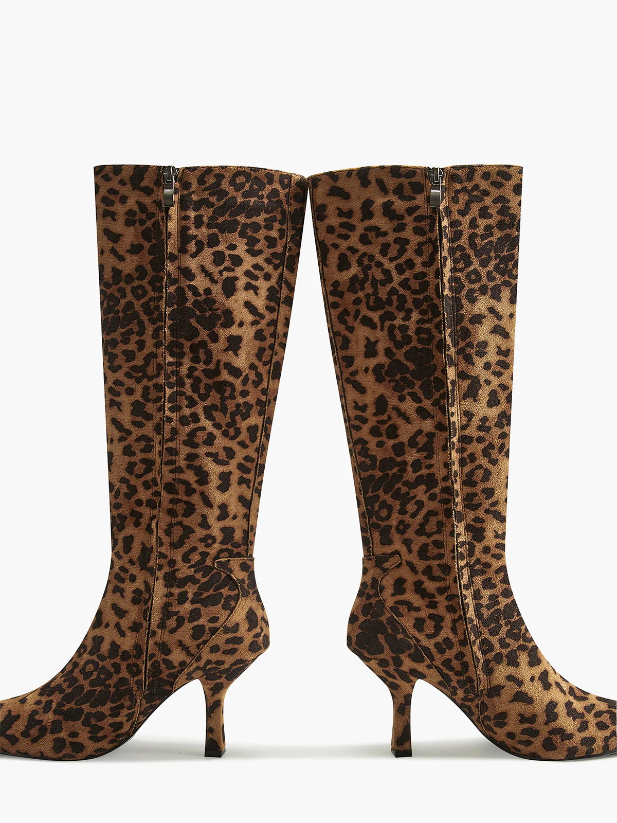 Leona | Kniehohe Stiefel mit Leopardenmuster - Image 5