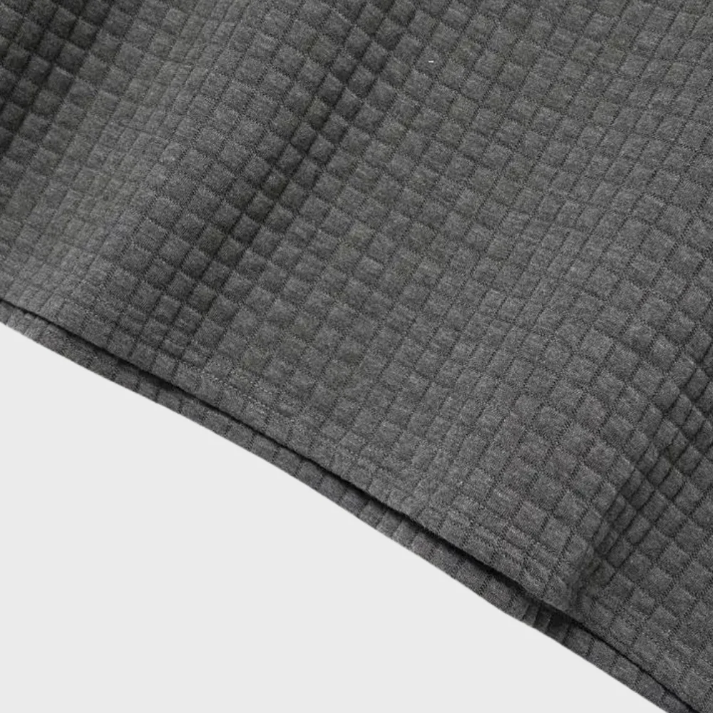 Liam | Waffelstruktur Poloshirt mit auffälliger Kontrastfarbe - Image 19