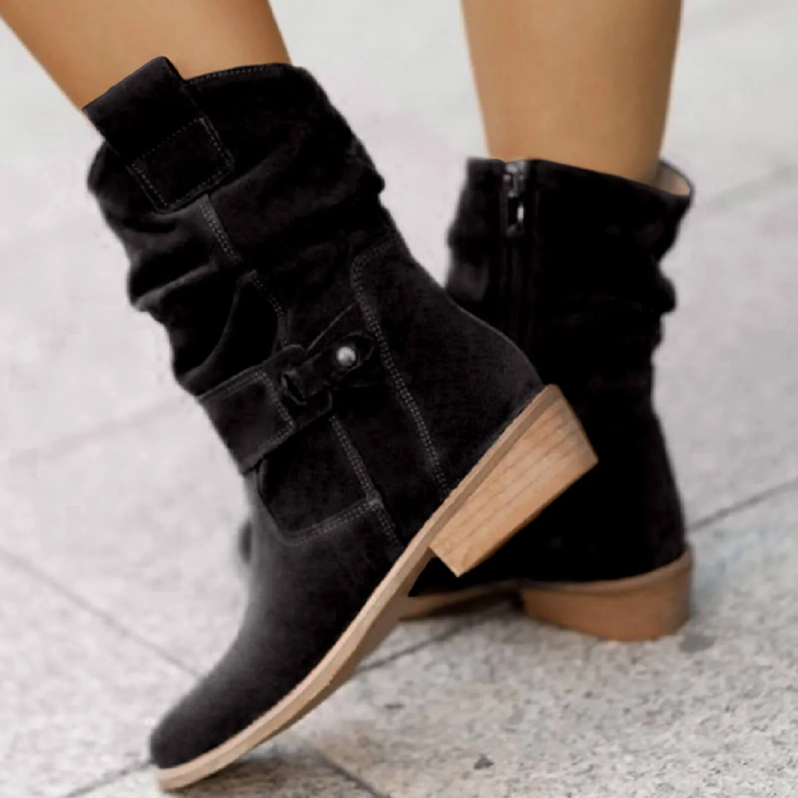 Lina | Die bequemen und hochwertigen Wildlederstiefel - Image 2