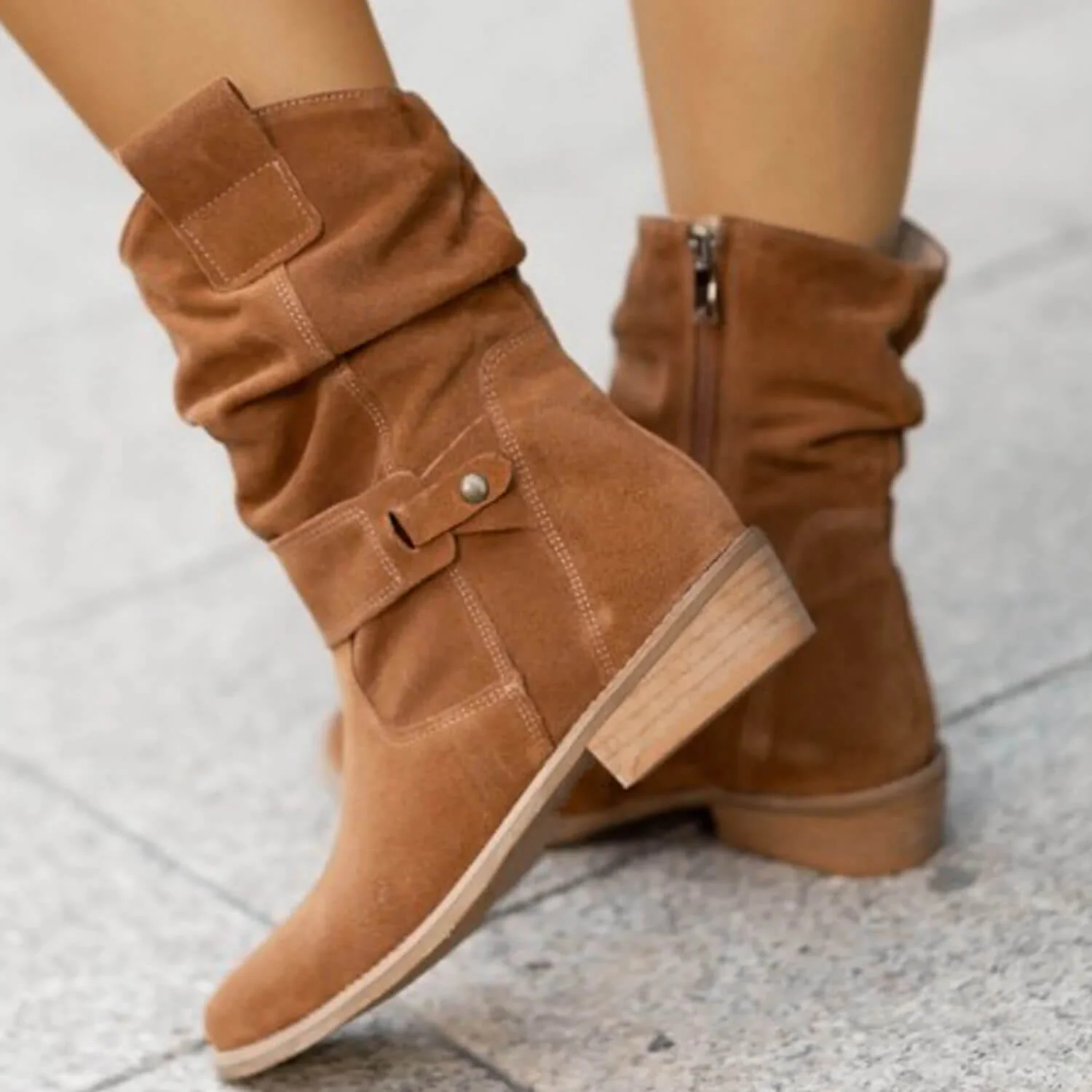Lina | Die bequemen und hochwertigen Wildlederstiefel - Image 3