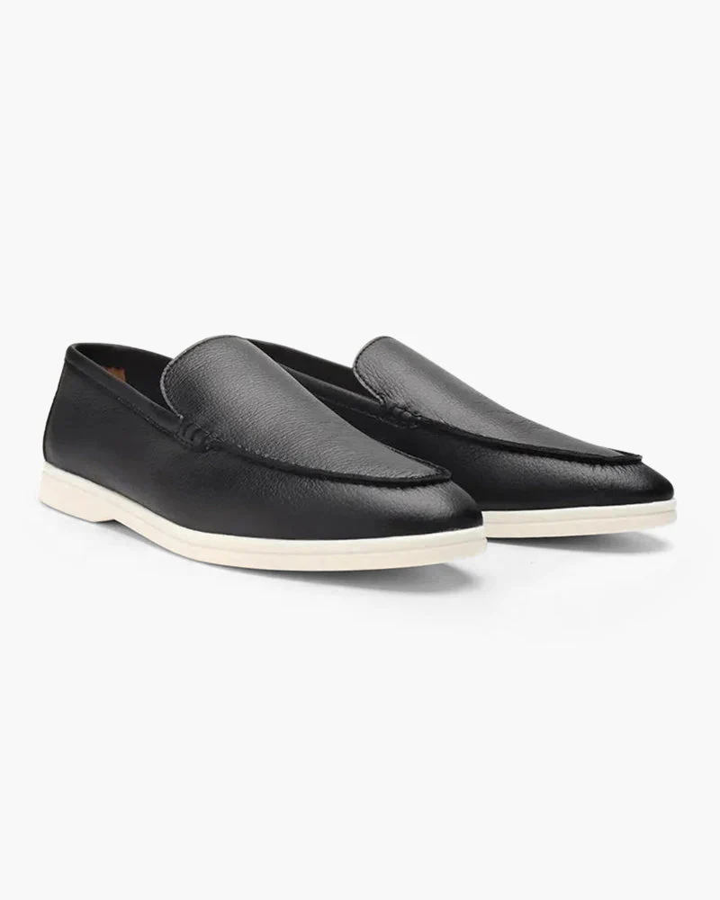 Logan | Vintage Alte Geld Herren Kuhhaut Leder Loafer - Image 2