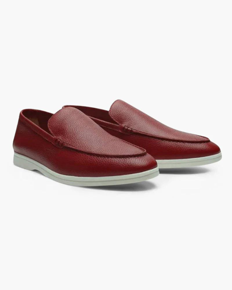 Logan | Vintage Alte Geld Herren Kuhhaut Leder Loafer - Image 6