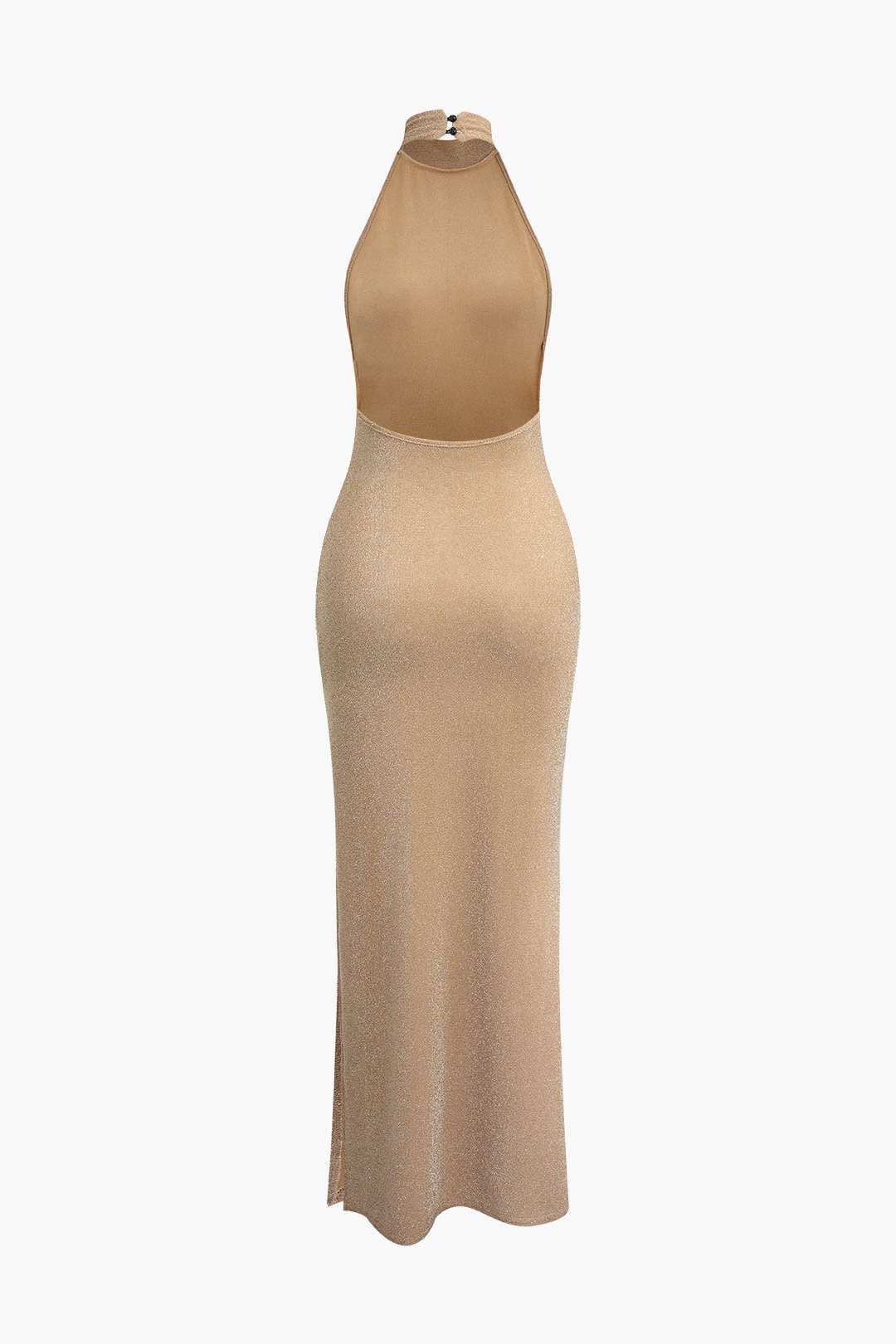 Luisa | Glänzendes rückenfreies Abendkleid - glamouröse Verführung - Image 3
