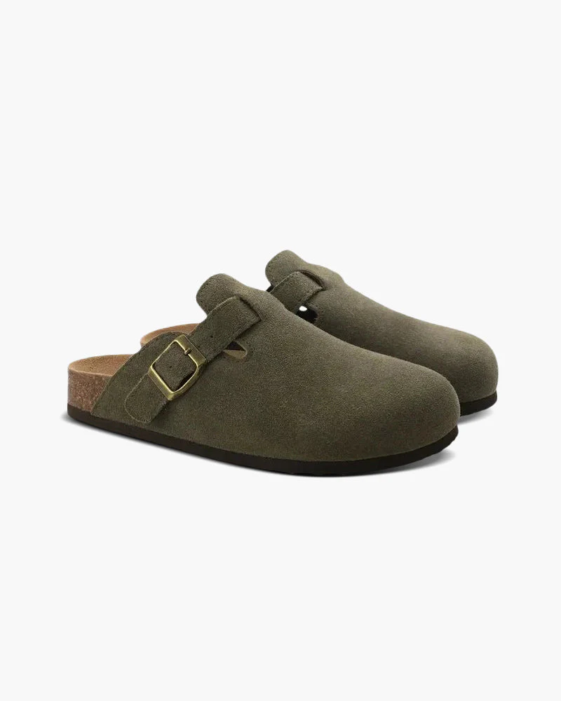 Luke | Bequeme Herren-Clogs aus Wildleder mit ergonomischer Einlegesohle - Image 6