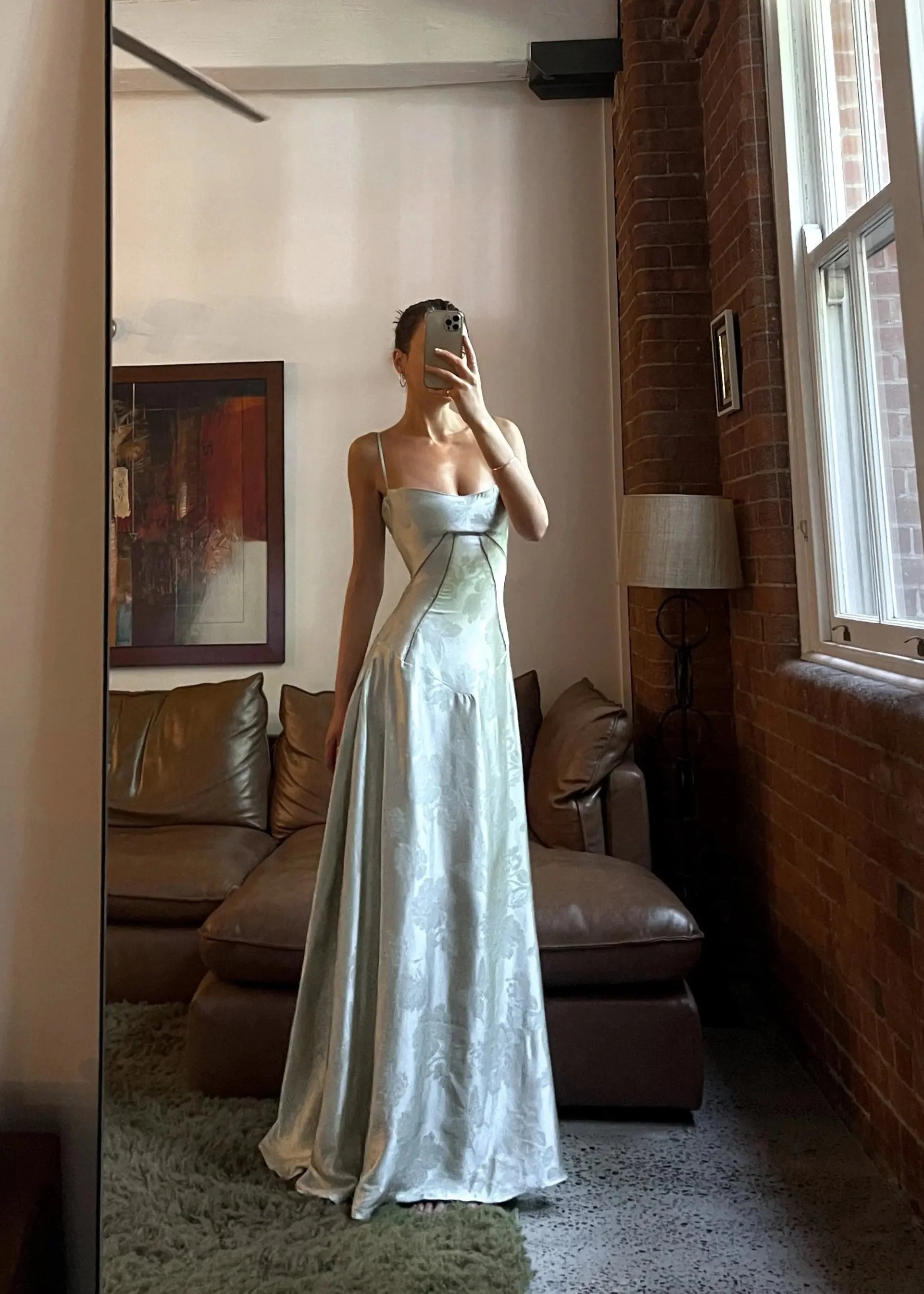 Maddy | Elegantes Damen Maxikleid mit Spaghettiträgern & Blumenmuster - Image 13