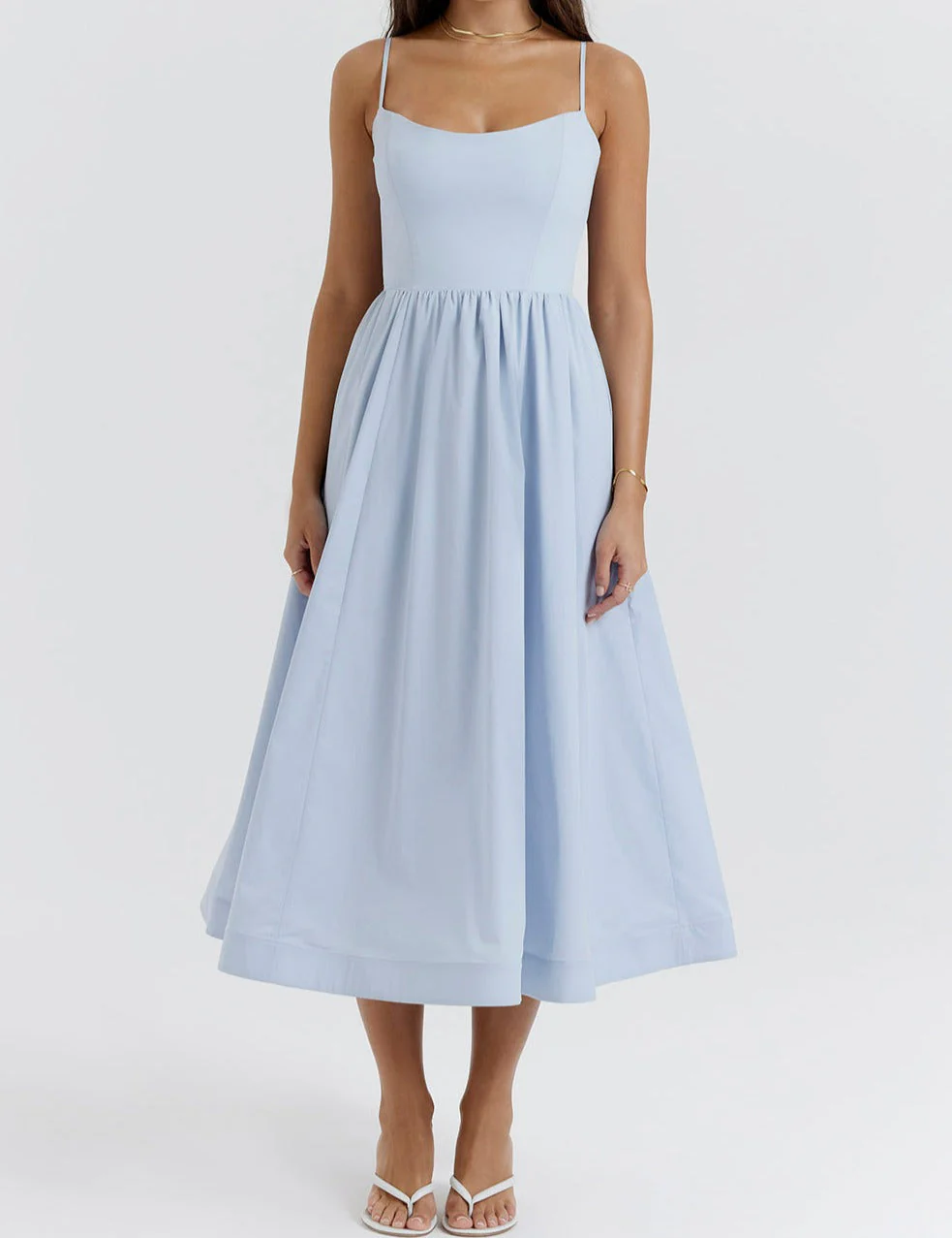Maike™ Elegante Strapless Midi Kleid - Image 10
