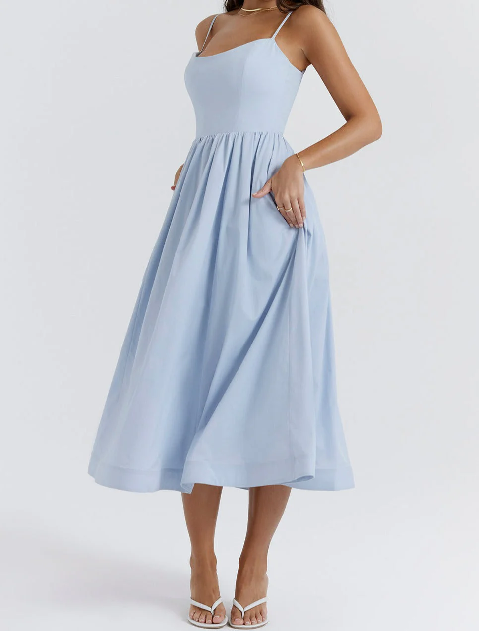 Maike™ Elegante Strapless Midi Kleid - Image 12