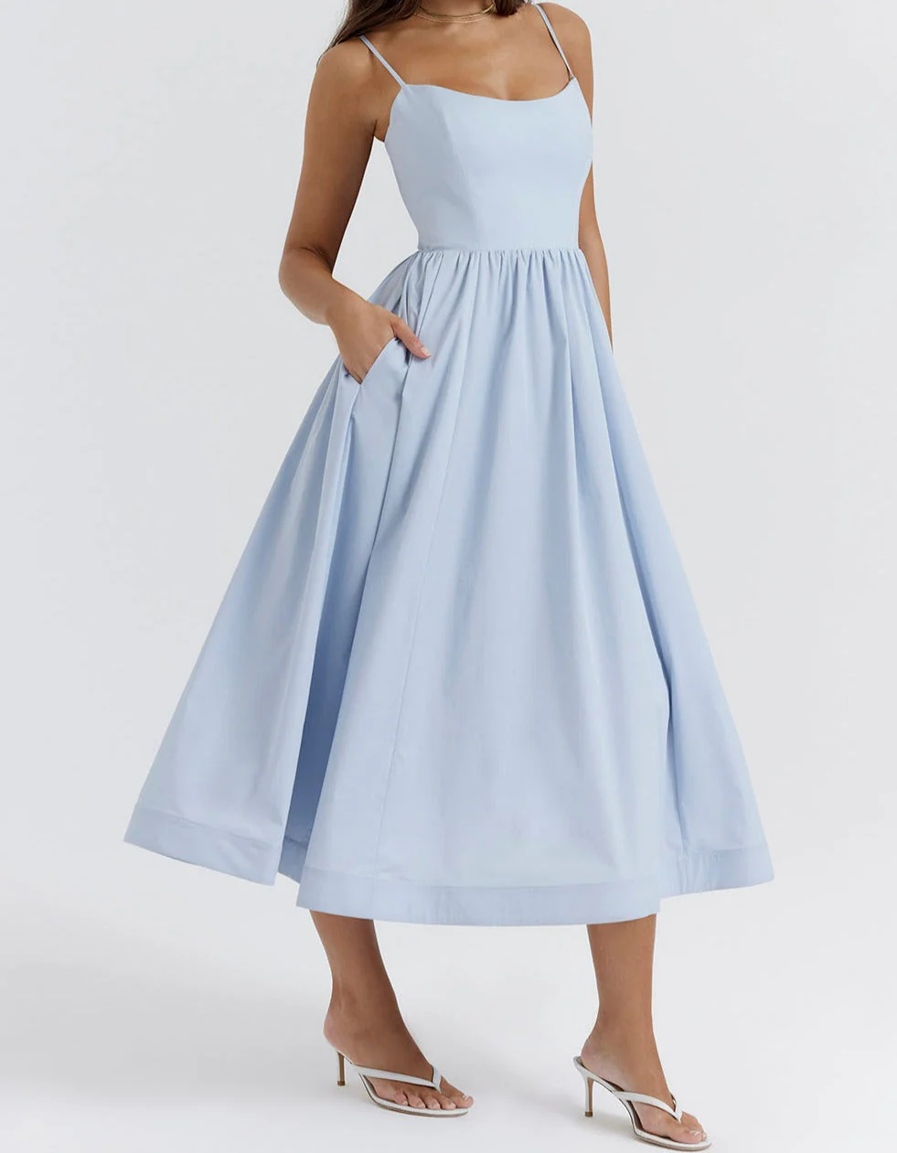 Maike™ Elegante Strapless Midi Kleid - Image 13
