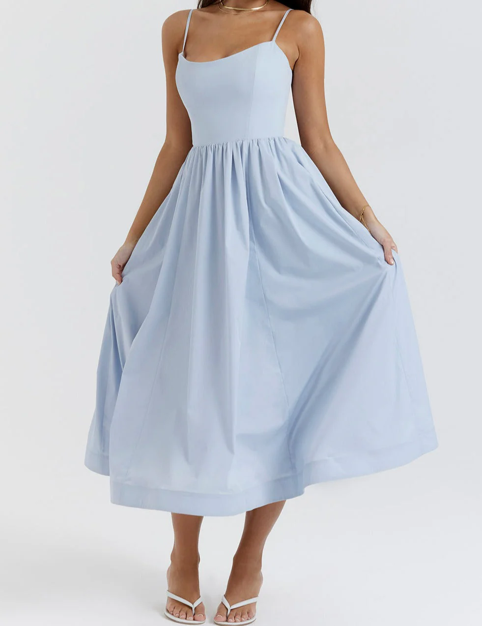 Maike™ Elegante Strapless Midi Kleid - Image 14