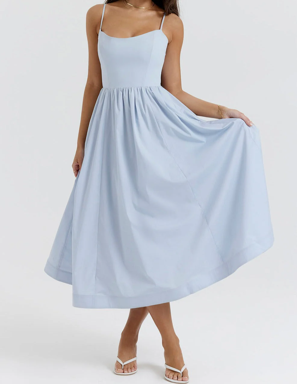 Maike™ Elegante Strapless Midi Kleid - Image 15