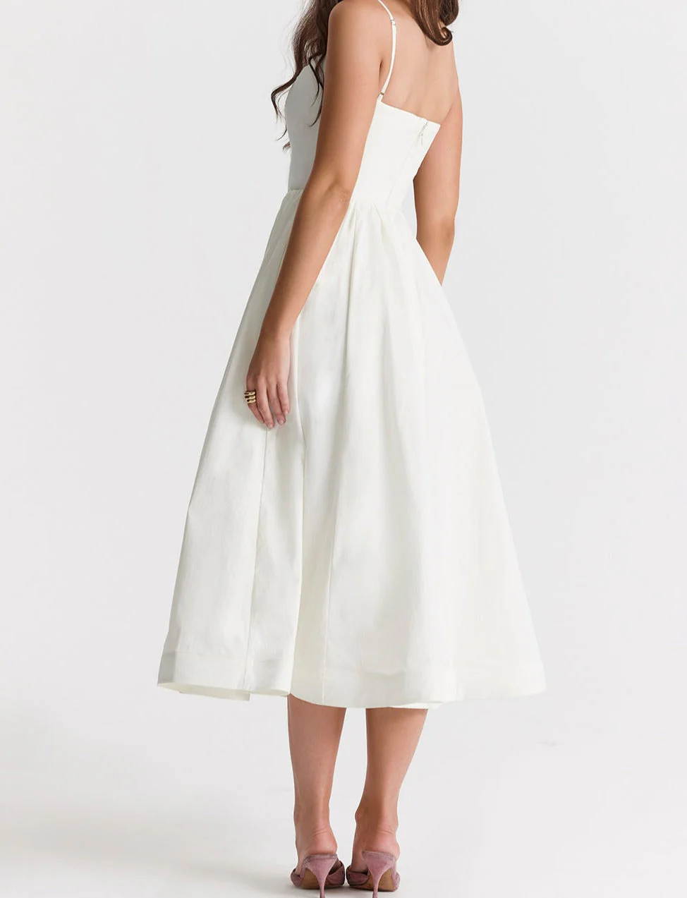 Maike™ Elegante Strapless Midi Kleid - Image 17
