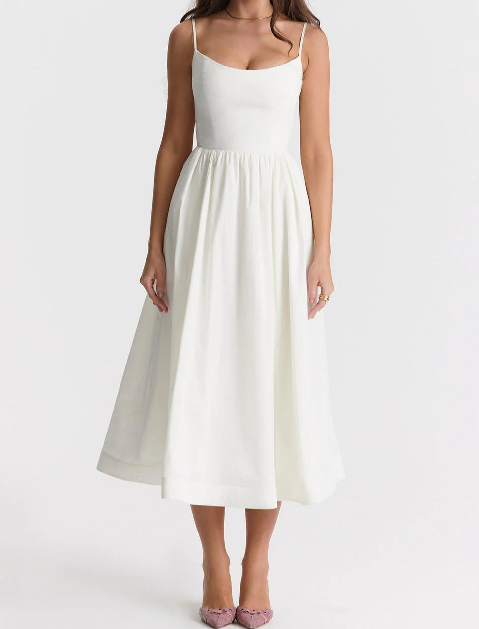 Maike™ Elegante Strapless Midi Kleid - Image 18