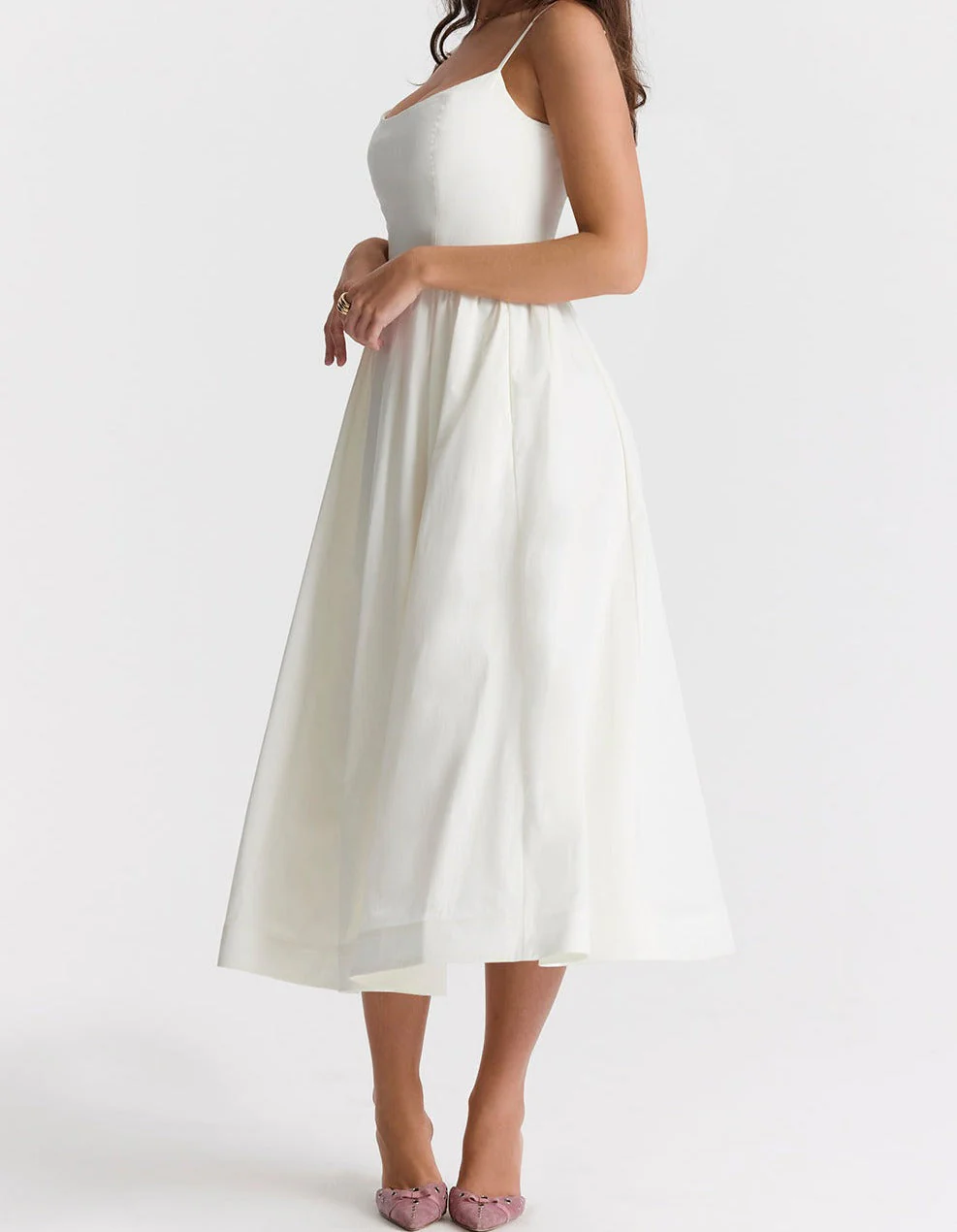 Maike™ Elegante Strapless Midi Kleid - Image 19