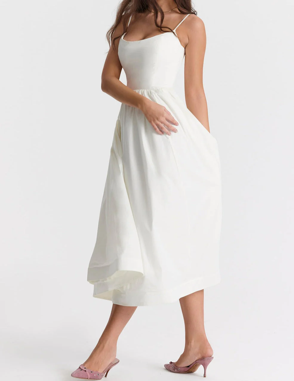 Maike™ Elegante Strapless Midi Kleid - Image 22