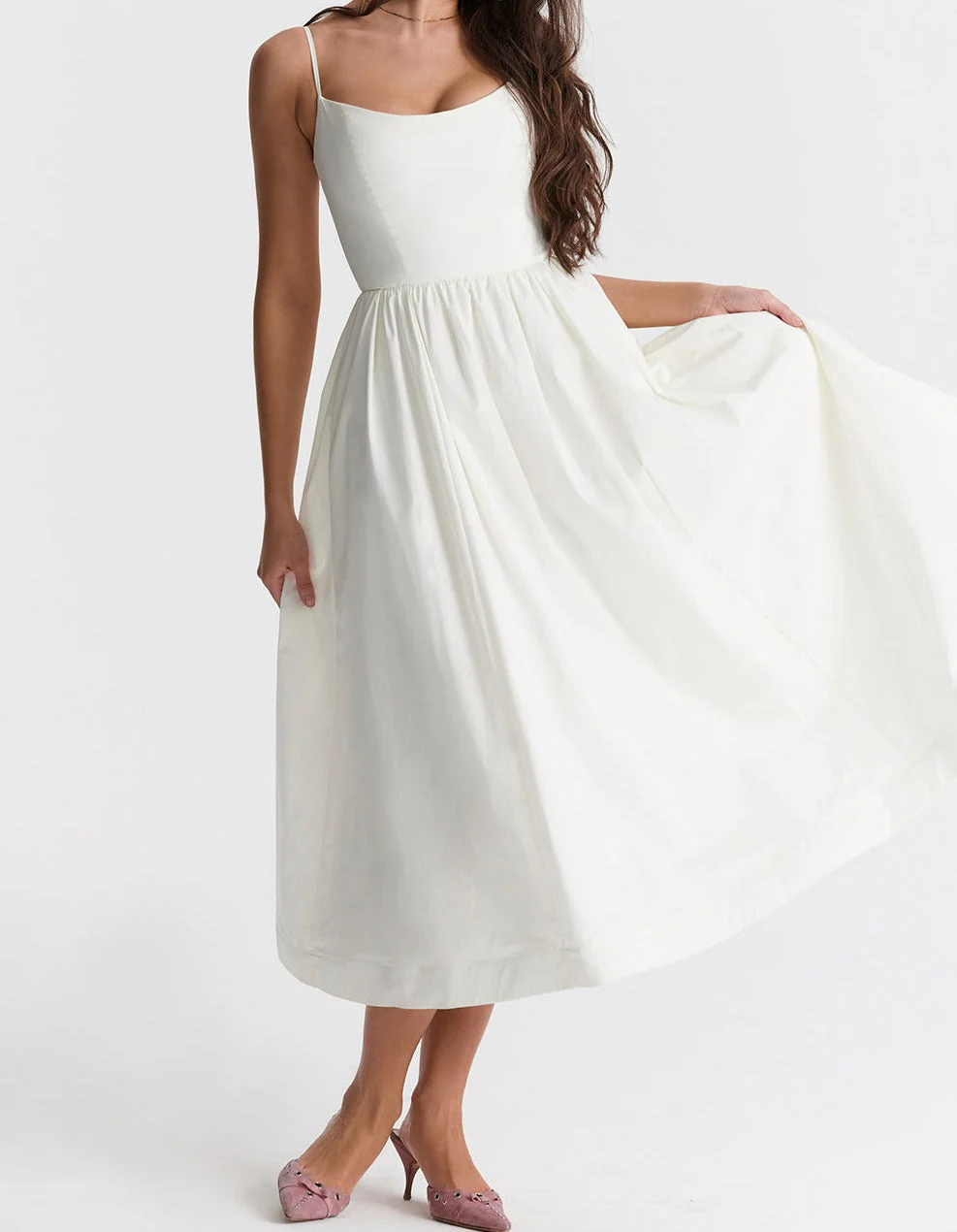 Maike™ Elegante Strapless Midi Kleid - Image 23