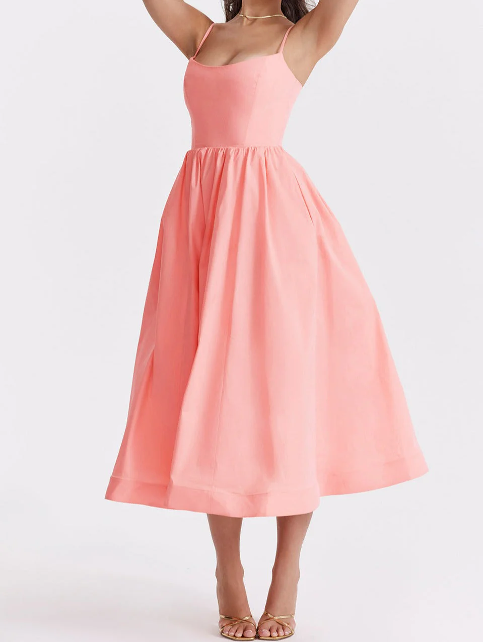 Maike™ Elegante Strapless Midi Kleid - Image 7
