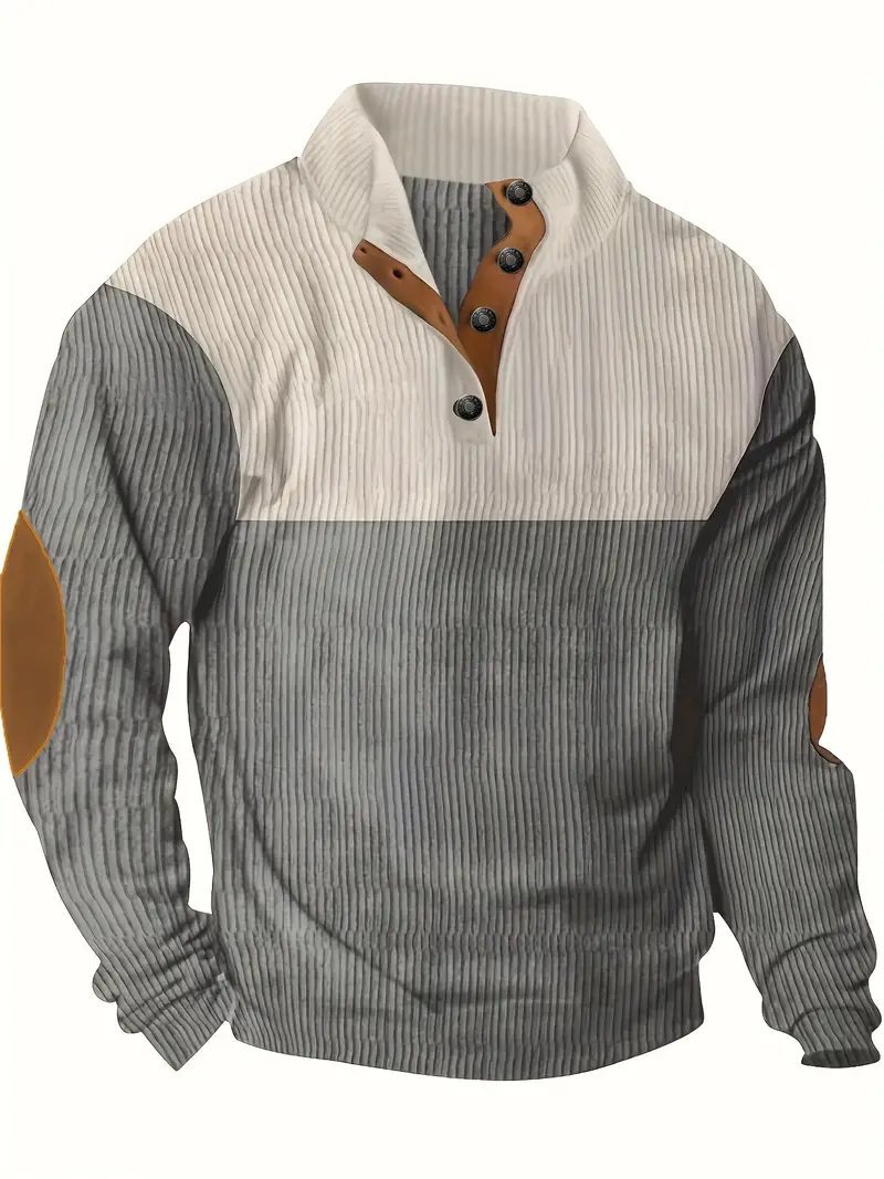 Manfred | Stylischer Color-Block Pullover - Image 4