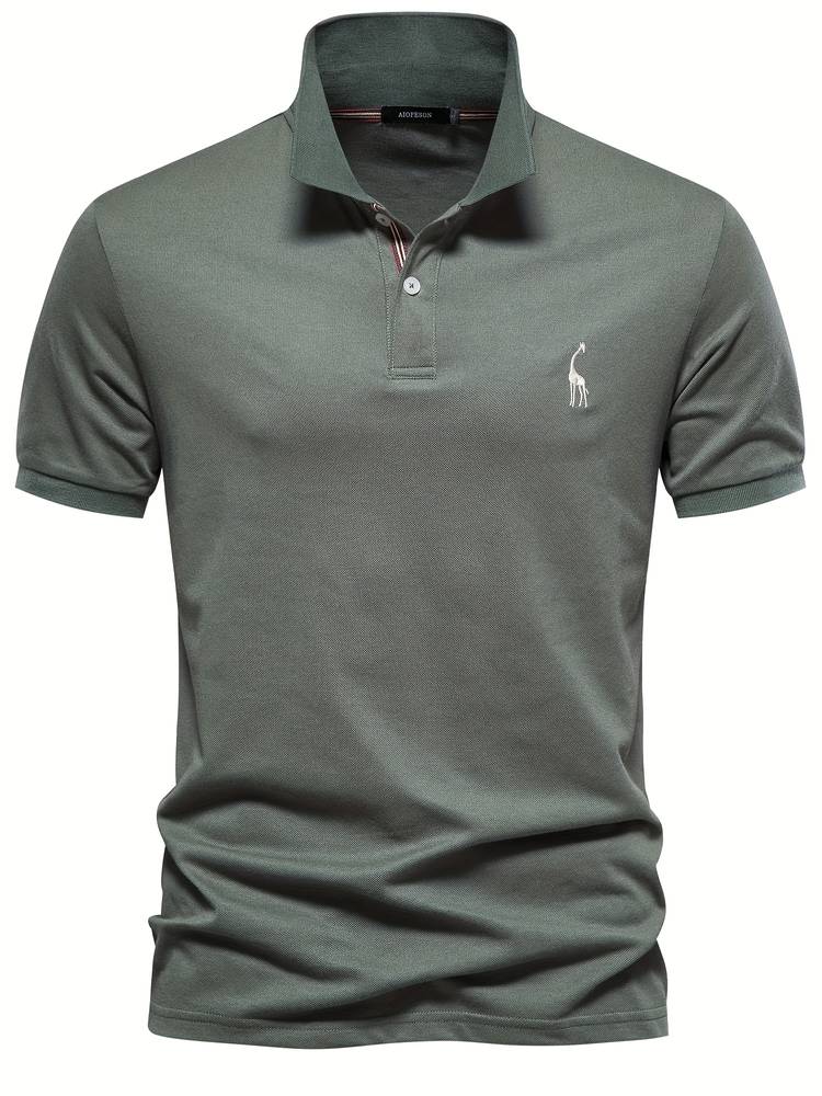 Mateo | Slim Fit Klassisches Poloshirt mit subtilen Kragen-Details - Image 4
