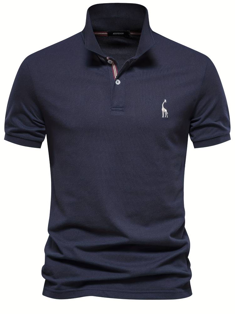 Mateo | Slim Fit Klassisches Poloshirt mit subtilen Kragen-Details - Image 9