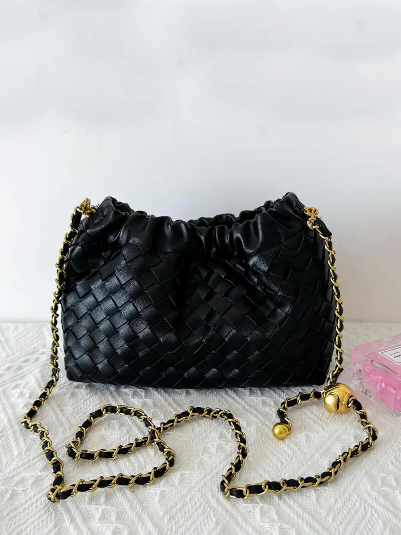 Mave | Luxuriöse Damenhandtasche mit Goldkette - Image 12