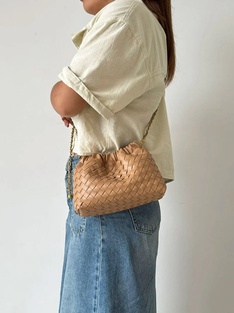 Mave | Luxuriöse Damenhandtasche mit Goldkette - Image 20
