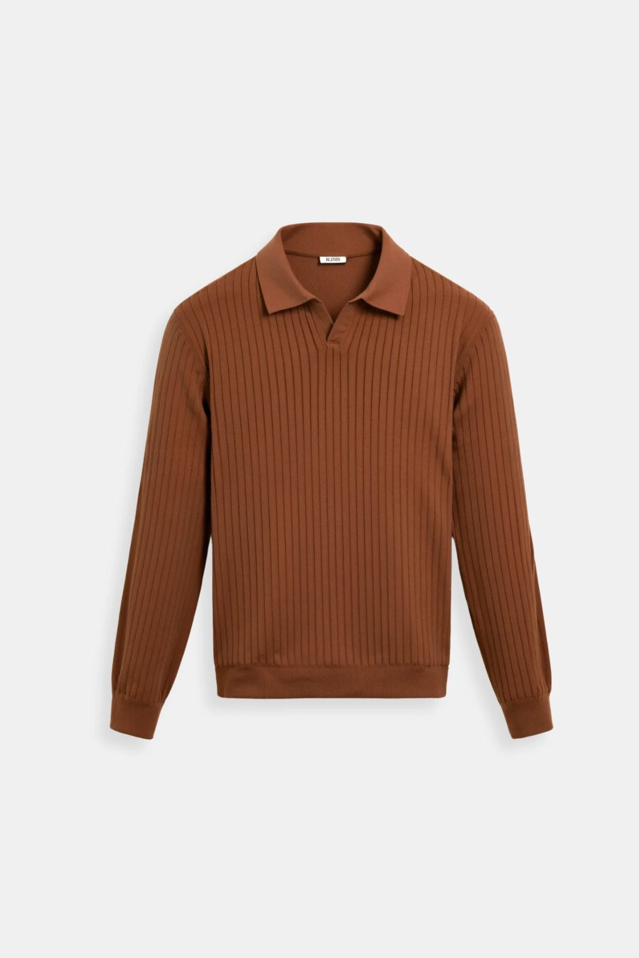 Minimalistisch Gestricktes Poloshirt | Eleganz & Komfort in Perfektion - Image 10