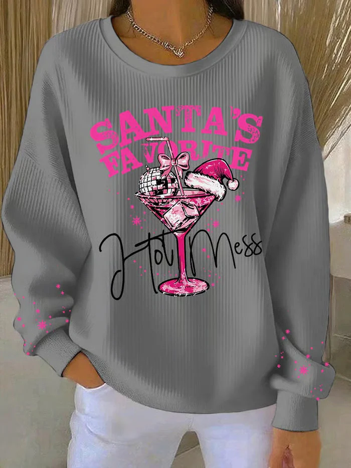 Noa - Weihnachts-Pullover mit festlichem Druck - Image 4