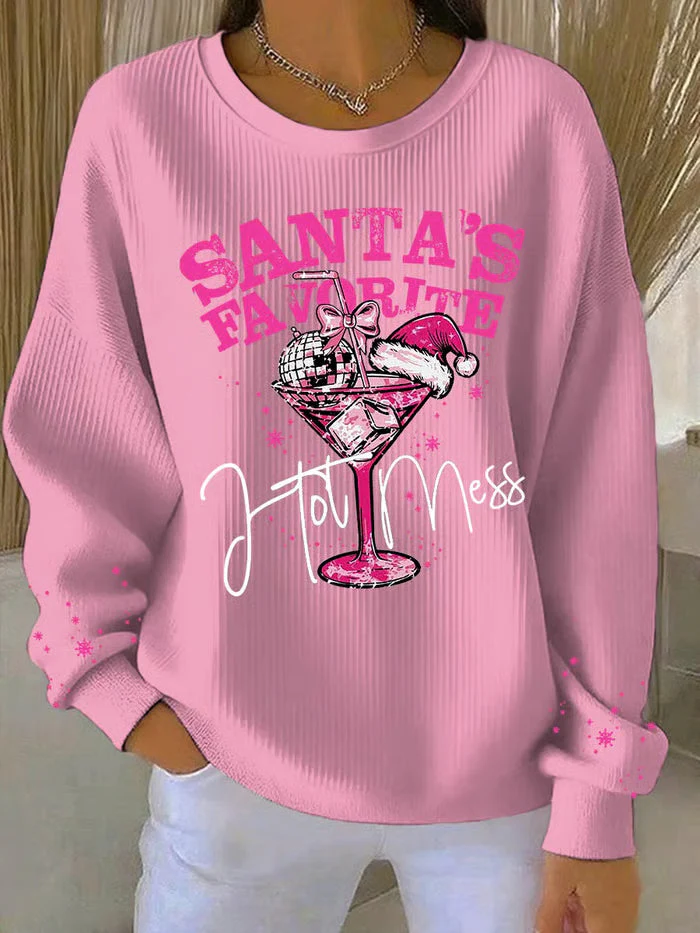 Noa - Weihnachts-Pullover mit festlichem Druck - Image 5