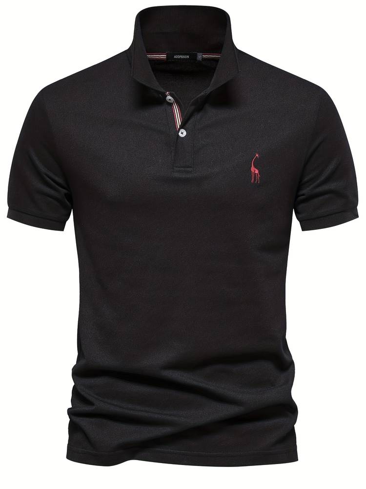 Noah | Slim Fit Klassisches Poloshirt mit Sportlichem Kragen-Detail - Image 10