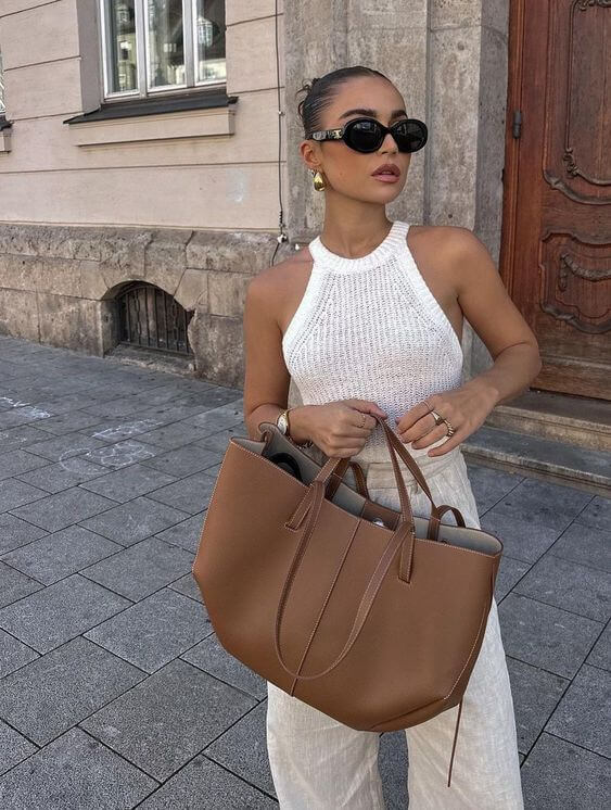 Olinda | Elegante Damen-Shopper aus Kunstleder - Image 12