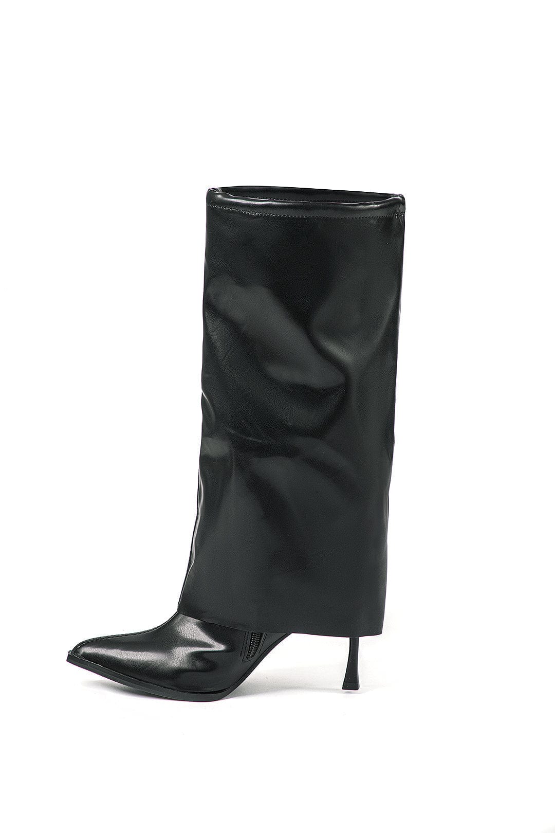 Olivia | Schwarze Designerstiefel mit einzigartigem Oversized-Look - Image 3