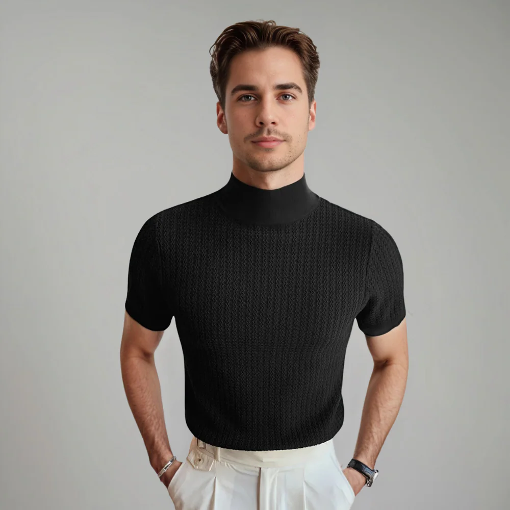 Paolo | Stilvolles Herren Kurzarmhemd - Image 3