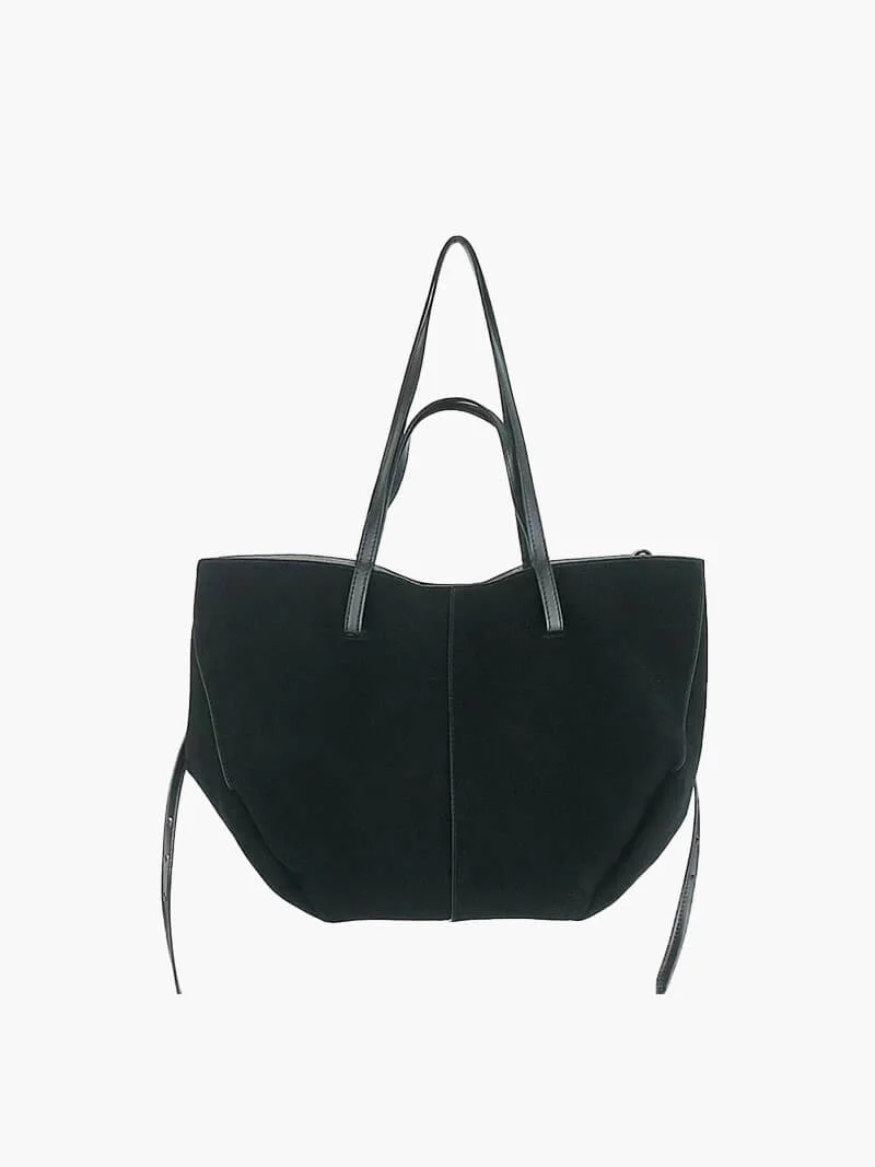 Pauline | Geräumige Damen-Shopper-Tasche aus Wildleder - Image 2