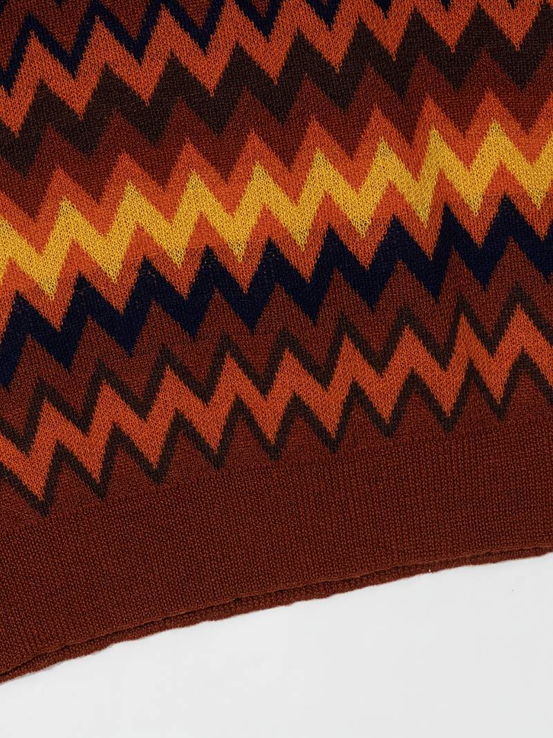 Retro-Pullover mit Zickzackmuster - Image 6